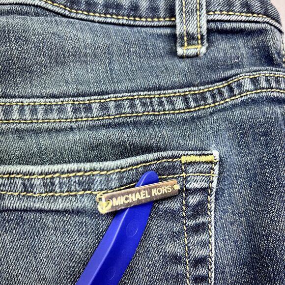 Michael Kors Skinny Dark Jeans RN#111818 Size 30 Medium Wash - Picture 14 of 16